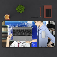 Load image into Gallery viewer, Fune wo Amu Mouse Pad (Desk Mat) With Laptop
