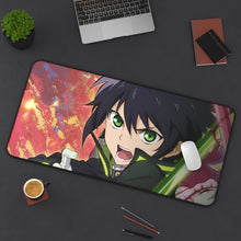 Load image into Gallery viewer, Seraph Of The End Mouse Pad (Desk Mat) On Desk
