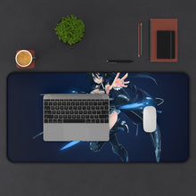 Load image into Gallery viewer, Floating Swords Mouse Pad (Desk Mat) With Laptop
