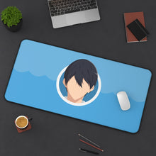 Load image into Gallery viewer, Free! Haruka Nanase Mouse Pad (Desk Mat) On Desk
