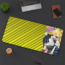 Load image into Gallery viewer, Panty &amp; Stocking with Garterbelt Stocking Anarchy, Panty Anarchy, Chuck, Panty Stocking With Garterbelt Mouse Pad (Desk Mat) On Desk
