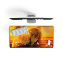 Load image into Gallery viewer, My Teen Romantic Comedy SNAFU Yukino Yukinoshita, Yui Yuigahama Mouse Pad (Desk Mat) On Desk
