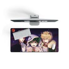 Load image into Gallery viewer, My Hero Academia Izuku Midoriya, Katsuki Bakugou Mouse Pad (Desk Mat) On Desk

