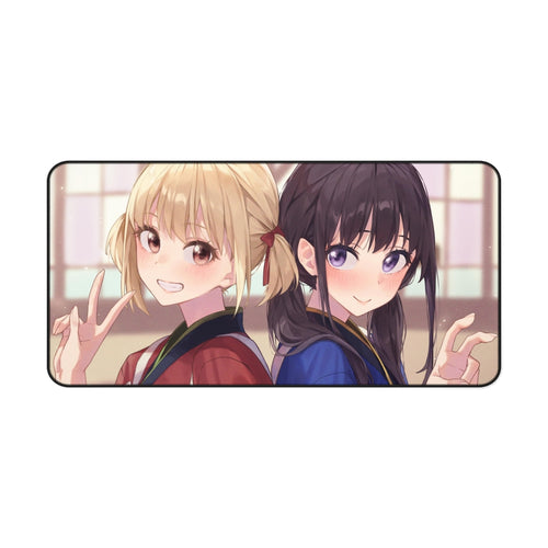 Lycoris Recoil Takina Inoue, Chisato Nishikigi Mouse Pad (Desk Mat)