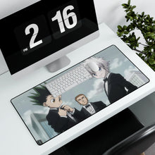 Load image into Gallery viewer, Hunter x Hunter Killua Zoldyck, Gon Freecss Mouse Pad (Desk Mat) With Laptop
