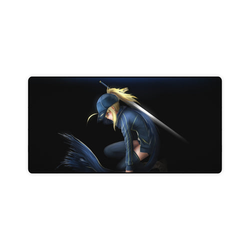 Fate Stay Night Saber 4K Mouse Pad (Desk Mat)