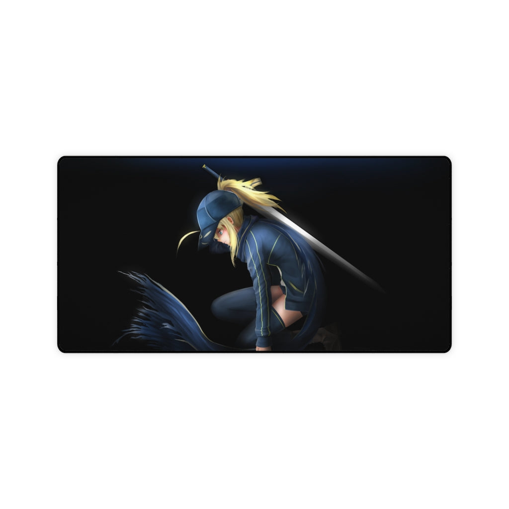 Fate Stay Night Saber 4K Mouse Pad (Desk Mat)