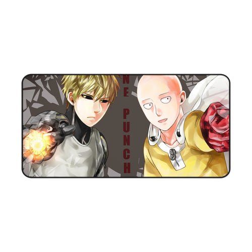 Genos and Saitama Mouse Pad (Desk Mat)