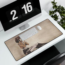 Load image into Gallery viewer, Sasha eating a potato Mouse Pad (Desk Mat)
