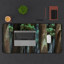 Load image into Gallery viewer, Princess Mononoke Mouse Pad (Desk Mat) With Laptop

