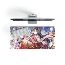 Load image into Gallery viewer, Anime, Cute, Girl, Kimono, Mouse Pad (Desk Mat)
