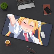 Load image into Gallery viewer, Miss Kobayashi's Dragon Maid Kobayashi San Chi No Maid Dragon, Tohru Mouse Pad (Desk Mat) On Desk
