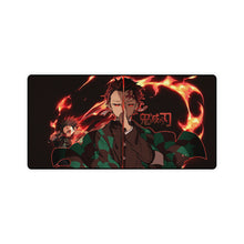 Load image into Gallery viewer, Tanjiro, Flame, [Kimetsu no Yaiba], Mouse Pad (Desk Mat)
