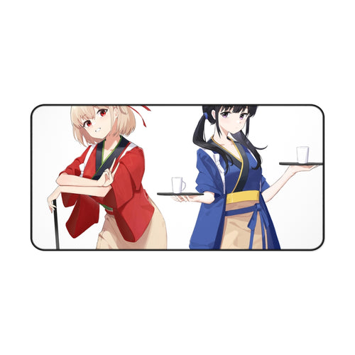 Lycoris Recoil Takina Inoue, Chisato Nishikigi Mouse Pad (Desk Mat)