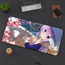 Load image into Gallery viewer, Is The Order A Rabbit? Mouse Pad (Desk Mat) On Desk
