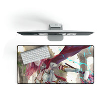 Load image into Gallery viewer, Anime, Girl, Fantasy, Elf, Warrior, Pink Hair, Mouse Pad (Desk Mat)
