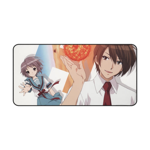 The Melancholy Of Haruhi Suzumiya Mouse Pad (Desk Mat)
