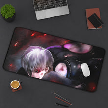 Load image into Gallery viewer, Tokyo Ghoul Ken Kaneki Mouse Pad (Desk Mat) On Desk
