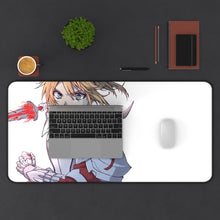 Load image into Gallery viewer, Fate/Apocrypha Saber Of Red Mouse Pad (Desk Mat) With Laptop

