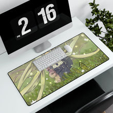 Load image into Gallery viewer, Letter Bee Mouse Pad (Desk Mat) With Laptop
