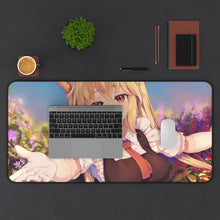 Load image into Gallery viewer, Miss Kobayashi&#39;s Dragon Maid Kobayashi San Chi No Maid Dragon, Tohru Mouse Pad (Desk Mat) With Laptop
