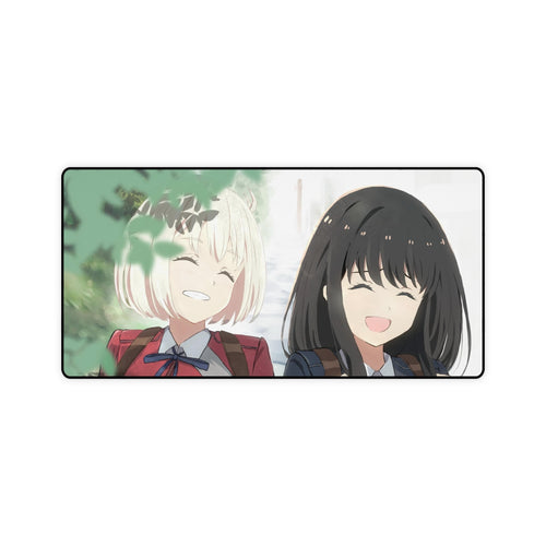 Lycoris Recoil Takina Inoue, Chisato Nishikigi Mouse Pad (Desk Mat)