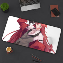 Load image into Gallery viewer, Grell Sutcliff Mouse Pad (Desk Mat) On Desk
