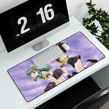 Load image into Gallery viewer, Onegai Twins! Mouse Pad (Desk Mat) With Laptop
