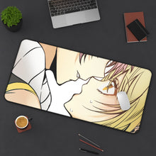 Load image into Gallery viewer, Fairy Tail Natsu Dragneel, Lucy Heartfilia Mouse Pad (Desk Mat) On Desk
