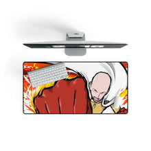 Load image into Gallery viewer, Saitama Mouse Pad (Desk Mat) On Desk
