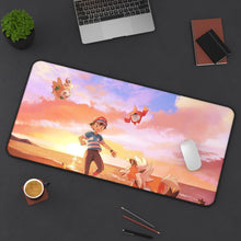 Load image into Gallery viewer, Anime Pokémon Mouse Pad (Desk Mat) On Desk
