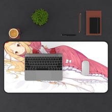Load image into Gallery viewer, EroManga-Sensei Mouse Pad (Desk Mat) With Laptop
