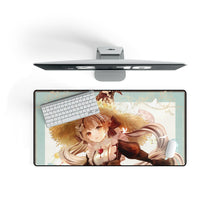 Load image into Gallery viewer, Anime Girl Mouse Pad (Desk Mat) On Desk
