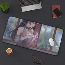 Load image into Gallery viewer, The iDOLM@STER: Shiny Colors Mouse Pad (Desk Mat) On Desk
