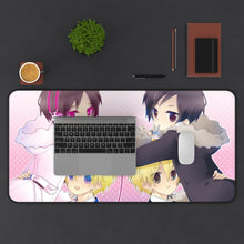 Load image into Gallery viewer, Durarara!! Izaya Orihara, Shizuo Heiwajima Mouse Pad (Desk Mat) With Laptop

