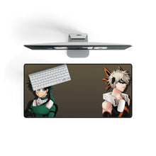 Load image into Gallery viewer, My Hero Academia Izuku Midoriya, Katsuki Bakugou Mouse Pad (Desk Mat) On Desk
