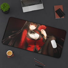 Load image into Gallery viewer, Yumeko Jabami Mouse Pad (Desk Mat) On Desk
