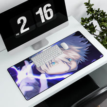 Load image into Gallery viewer, Satoru Gojo Mouse Pad (Desk Mat) With Laptop
