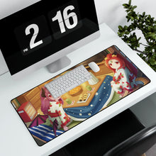Load image into Gallery viewer, Anime Girl Mouse Pad (Desk Mat) With Laptop
