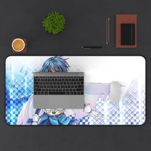 Load image into Gallery viewer, Puella Magi Madoka Magica Sayaka Miki Mouse Pad (Desk Mat) With Laptop
