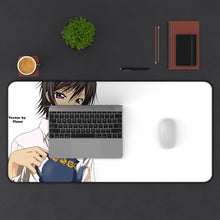 Load image into Gallery viewer, Code Geass Lelouch Lamperouge Mouse Pad (Desk Mat) With Laptop
