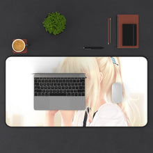 Load image into Gallery viewer, Boku Wa Tomodachi Ga Sukunai Sena Kashiwazaki Mouse Pad (Desk Mat) With Laptop
