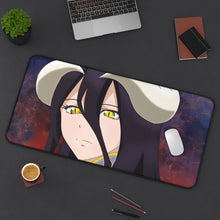 Load image into Gallery viewer, Overlord Albedo Mouse Pad (Desk Mat) On Desk
