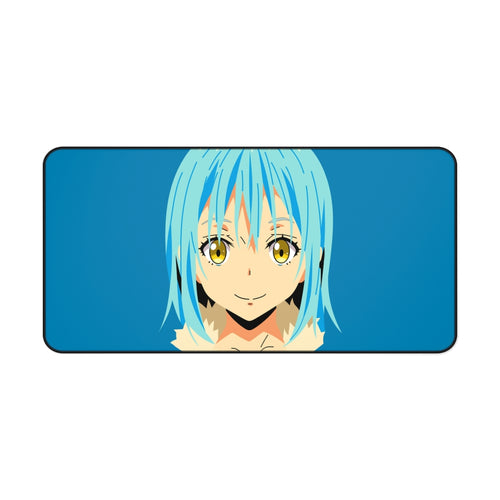 Rimuru Tempest Face ( Blue Background ) Mouse Pad (Desk Mat)