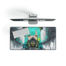 Load image into Gallery viewer, Anime, Girl, Toxic, Gas Mask, Sci-Fi, Mouse Pad (Desk Mat)
