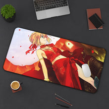 Load image into Gallery viewer, Fate/Stay Night Mouse Pad (Desk Mat) On Desk
