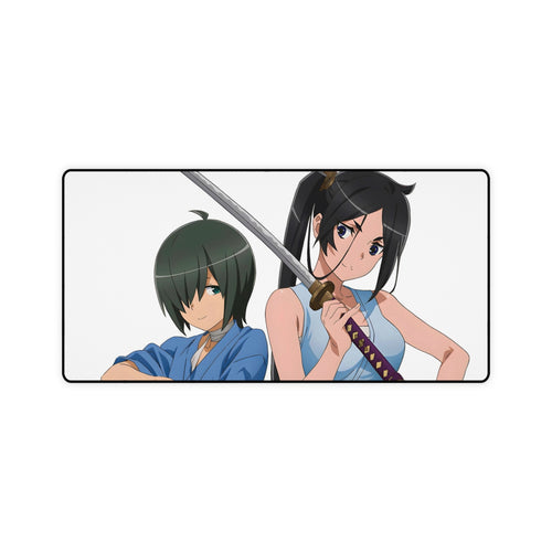 Is It Wrong to Try to Pick Up Girls in a Dungeon? Yamato Mikoto Mouse Pad (Desk Mat)