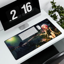 Load image into Gallery viewer, Guilty Crown Inori Yuzuriha Mouse Pad (Desk Mat) With Laptop
