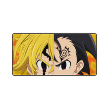 Load image into Gallery viewer, Meliodas vs Zeldris Mouse Pad (Desk Mat)
