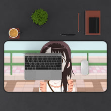 Load image into Gallery viewer, Nisekoi Kosaki Onodera Mouse Pad (Desk Mat) With Laptop
